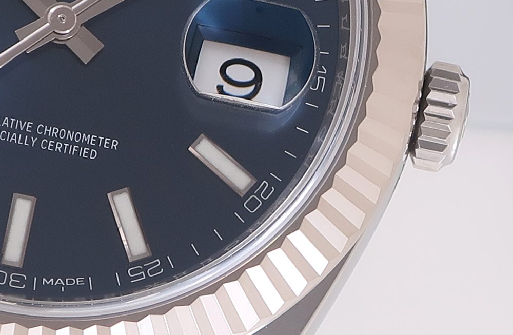 近年人気上昇のブルーダイヤル！DATEJUST 41 Ref.126334