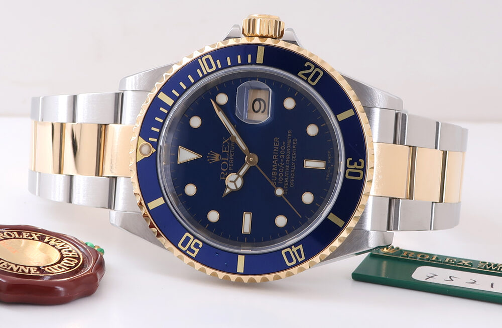 5桁世代の魅力 SUBMARINER Ref.16613 ブルー