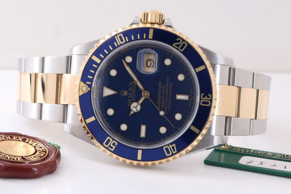 5桁世代の魅力 SUBMARINER Ref.16613 ブルー