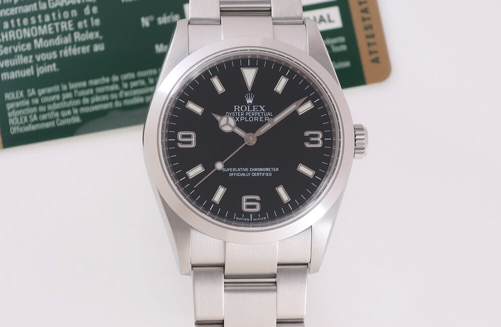 今月オーバーホール済み！2007年製 Ref.114270入荷！