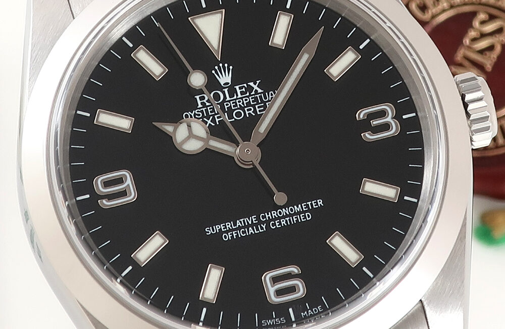 今月オーバーホール完了！2004年製 エクスプローラーI Ref.114270