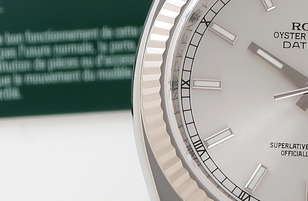 全体シルバカラーで統一性◎ DATEJUST Ref.116234