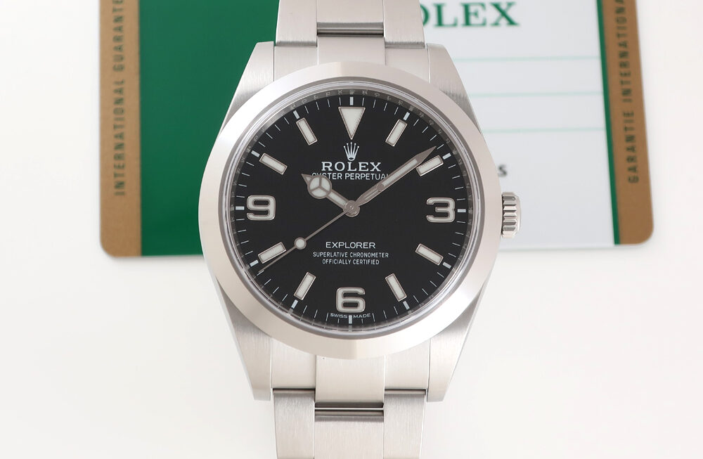 歴代唯一の39mm径エクスプローラーI！Ref.214270