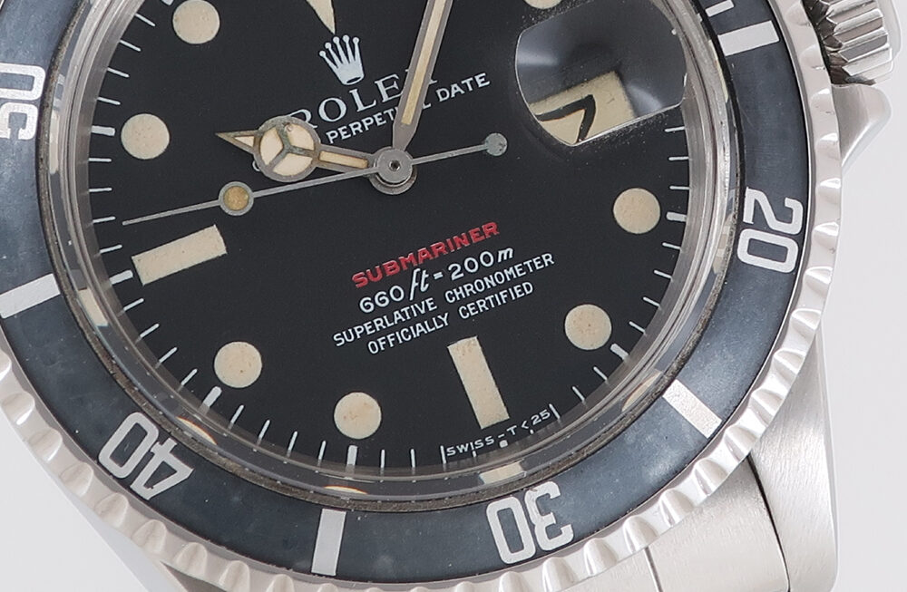 雰囲気◎1971年製 Ref.1680 赤サブ MK4