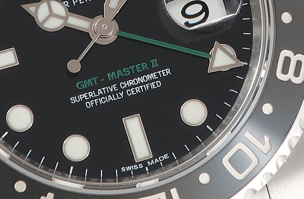 生産終了後も根強い人気！シックなGMT-MASTER II Ref.116710LN