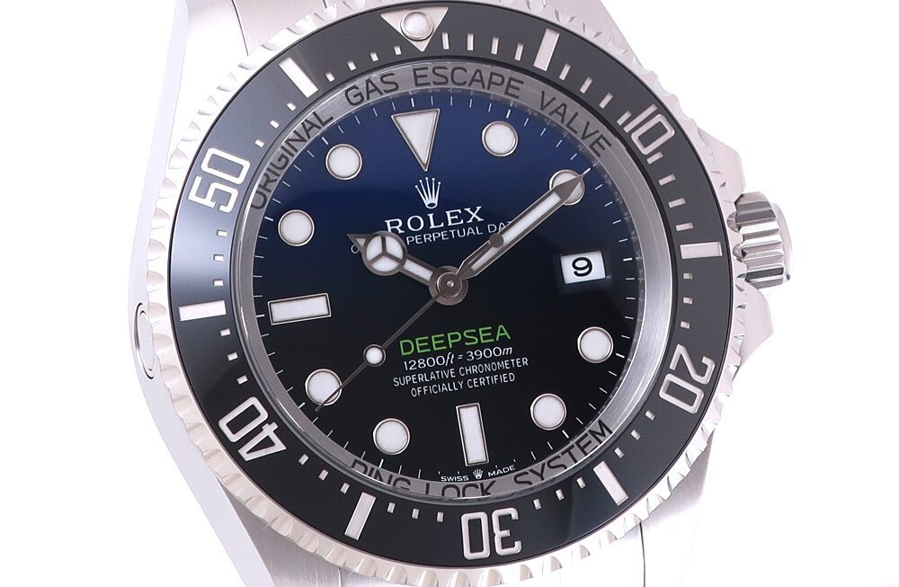 美しいグラデーションのDブルー！Ref.136660