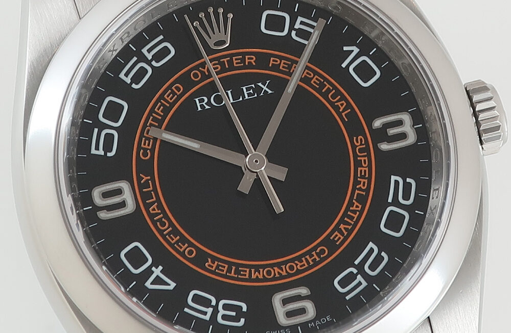 久々入荷の黒コンセントリックアラビア!!Ref.116000