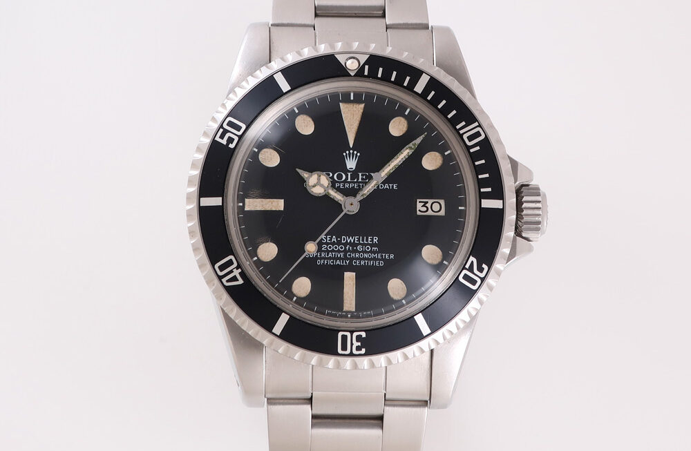 この肉厚さがたまらない！VINTAGE SEA-DWELLER Ref.1665！