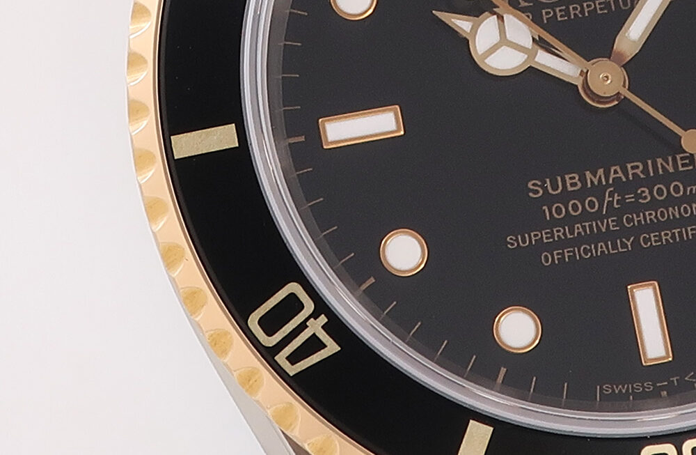 華やかさとシックを併せ持つ黒サブ！1996年製 Ref.16613