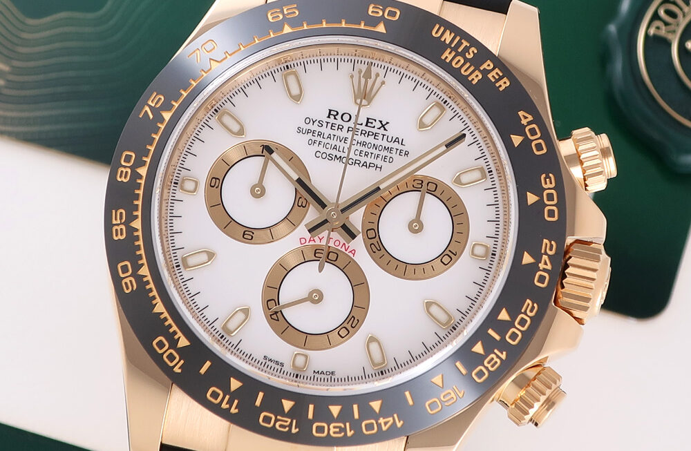 入荷が少ないホワイトダイヤル！Ref.116518LNが入荷しました！