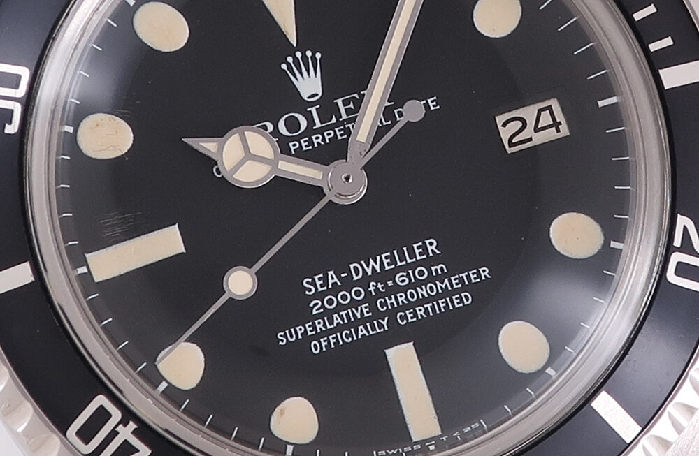 存在感あり！1980年製 SEA-DWELLER Ref.1665