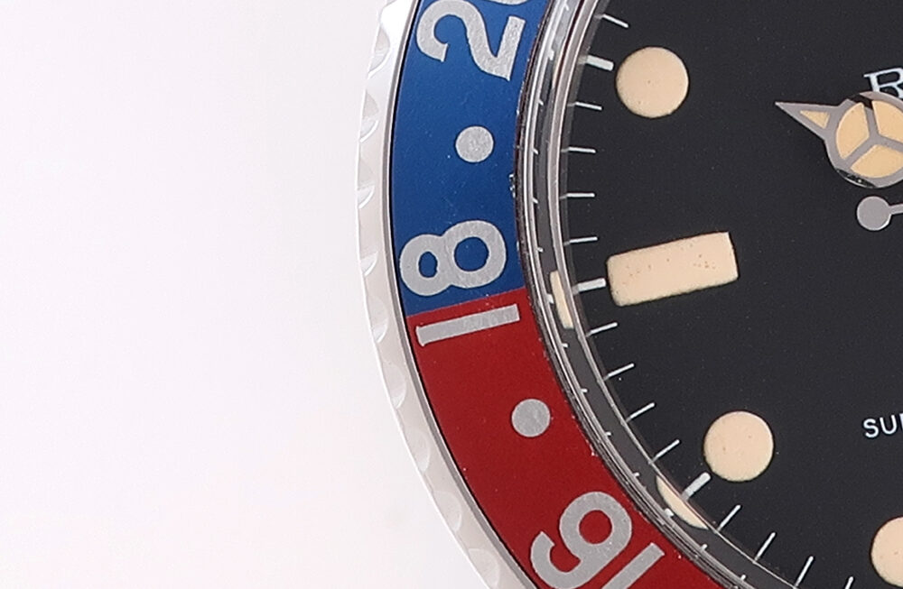 鮮やかな発色を保った魅力的なエイジングで、夜光の焼け感ともマッチしているRef.1675！