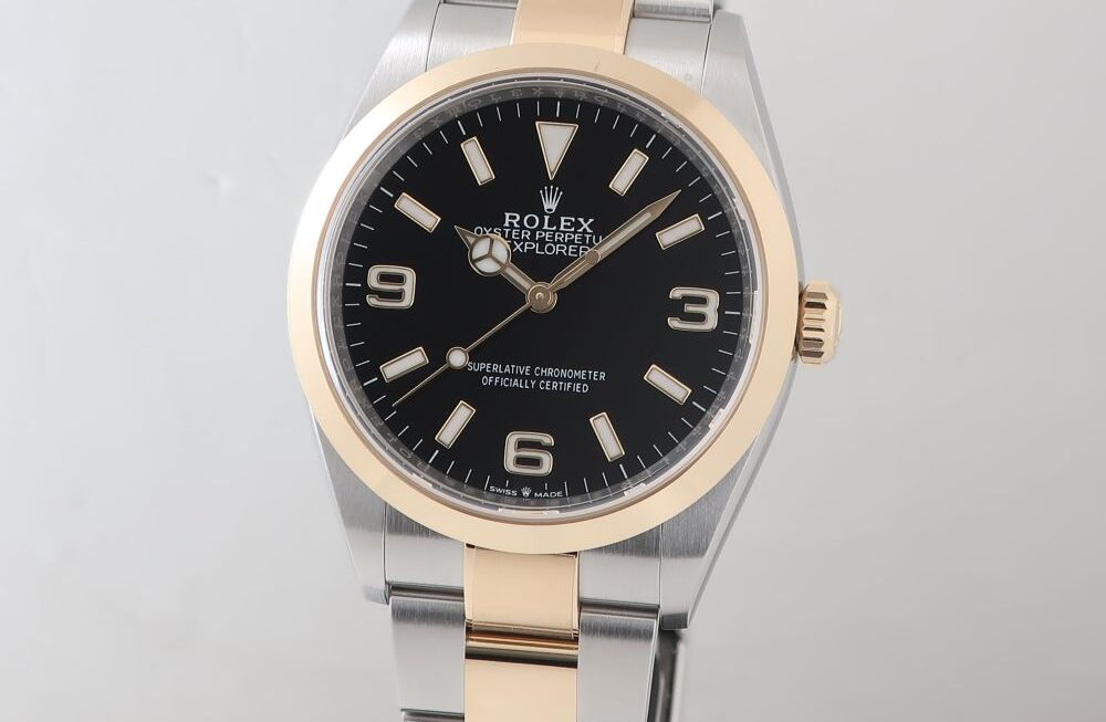 久しぶりに入荷しました！エクスプローラー36 コンビ Ref.124273