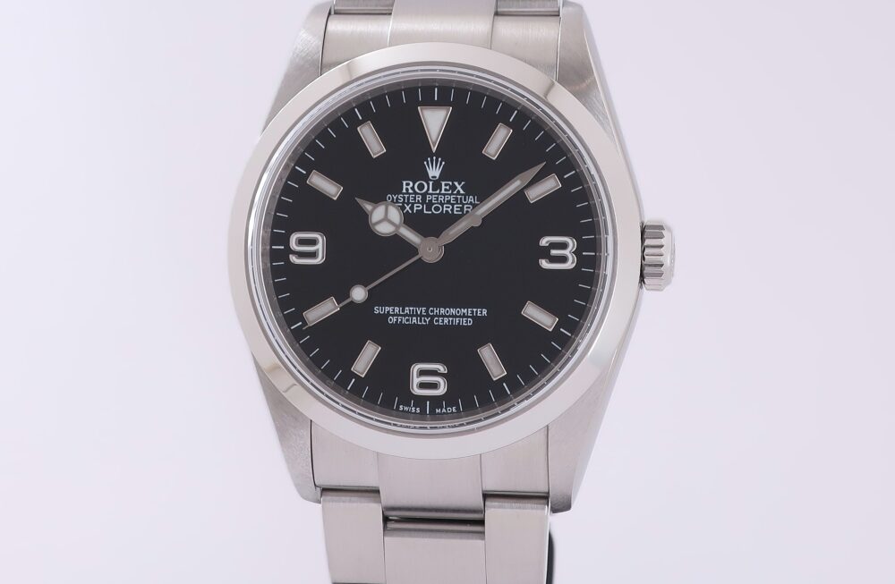 万能的に着けたい方におすすめのモデル！ロレックス エクスプローラーI Ref.114270