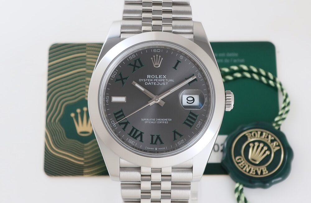 『ウィンブルドン』の愛称で親しまれる人気モデル/デイトジャスト41 Ref.126300